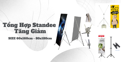 Tổng hợp các Standee tăng giảm kích thước tại CONTROL A