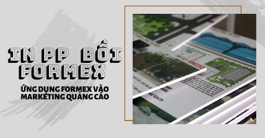 In PP bồi formex là gì? Đặc tính nổi bật của in PP bồi formex