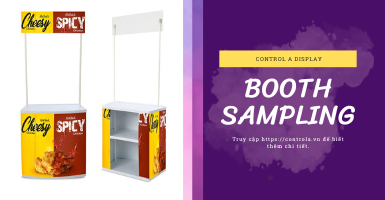 Quầy bán hàng nhựa di động giá rẻ tại CONTROL A