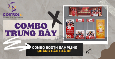 Combo đồng hành với Booth sampling nhựa tại Tp Hồ Chí Minh
