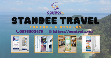 Standee du lịch di động độc đáo giá rẻ tại thành phố Thủ Đức