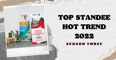 Chân standee được dùng nhiều nhất trong hội thảo (Phần 3)