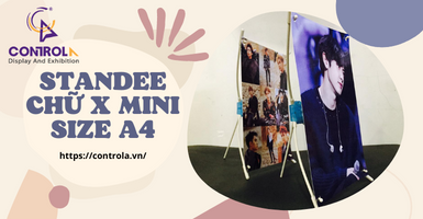 Cung cấp Standee chữ X mini để bàn tại thành phố Hồ Chí Minh