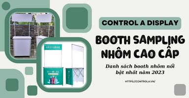 Booth nhôm là gì? Danh sách các booth nhôm mới nhất năm 2023