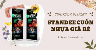 Standee cuốn nhựa là gì? Khi nào nên dùng standee cuốn nhựa?