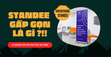 Standee gấp gọn là gì? Standee nào gấp gọn tốt nhất?