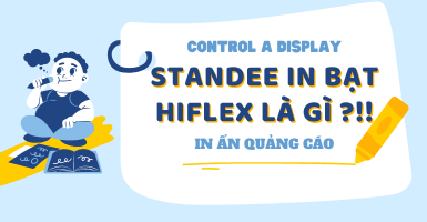 Standee nào có thể dùng chất liệu bạt hiflex đề làm banner?