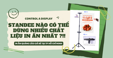Standee nào có thể dùng nhiều chất liệu để làm banner nhất?