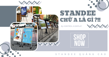 Standee chữ A là gì? Top standee chữ A đang có trên thị trường