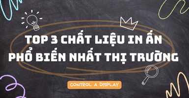 Top 3 chất liệu in standee phổ biến nhất trên thị trường