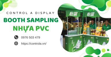 So sánh toàn diện hai loại booth sampling nhựa tại CONTROL A
