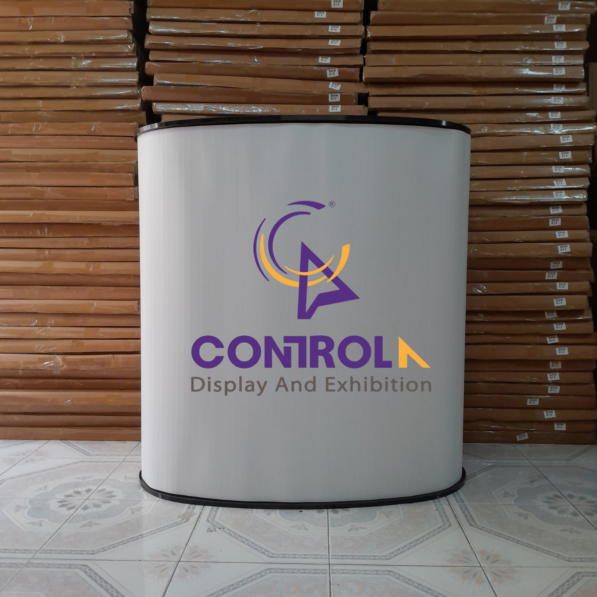 QUẦY LỄ TÂN DI ĐỘNG GẤP GỌN BẰNG NHỰA CAO CẤP